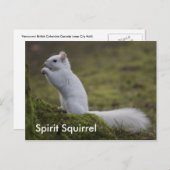 西の霊リス ポストカード (正面/裏面)