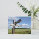 西の高地の方法印の郵便はがき ポストカード (スタンド正面)