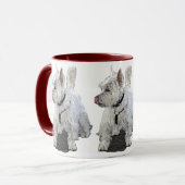 西の高地はマグを変形させます マグカップ (正面左)