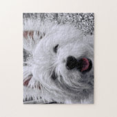 西の高地テリア ジグソーパズル (縦)