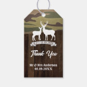 西の鹿狩りは結婚過ぎ ギフトタグ (正面)