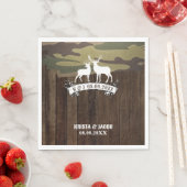 西の鹿狩りは結婚過ぎ スタンダードランチョンナプキン (インサイチュ)