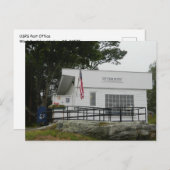 西のBoothbayは私を04575メインの郵便局のPC隠します シーズンポストカード (正面/裏面)