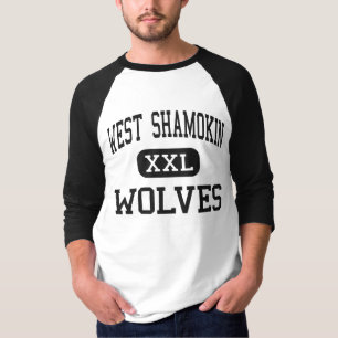 西のShamokin -オオカミ-高田園谷 Tシャツ