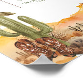 西はカウボーイマイルストーンの一つの誕生日だった ポスター (角)