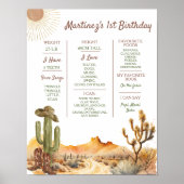 西はカウボーイマイルストーンの一つの誕生日だった ポスター (正面)