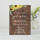 西ひまわりファンシーは何も愛し結婚ない 招待状 (スタンド正面)