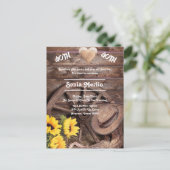 西ひま素朴わりブーツ帽子40歳の誕生日 ポストカード (スタンド正面)