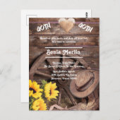 西ひま素朴わりブーツ帽子40歳の誕生日 ポストカード (正面/裏面)