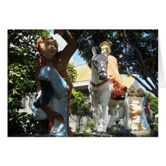 西への旅[サル魔法]カード (正面横)