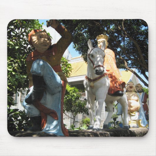 西への旅[サル魔法] マウスパッド (正面)