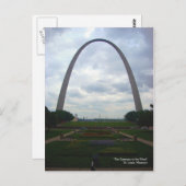 『西への玄関口』はがきき ポストカード (正面/裏面)