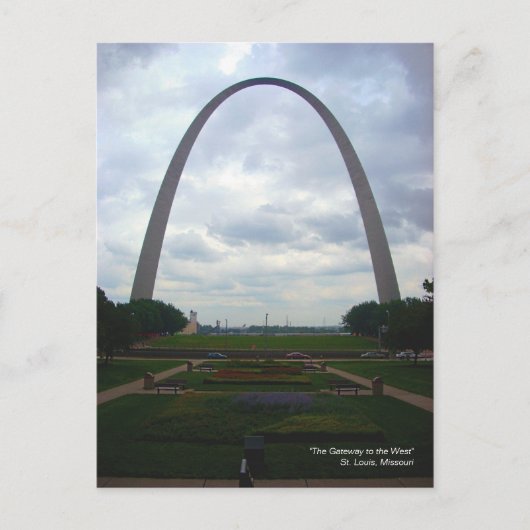 『西への玄関口』はがきき ポストカード (正面)