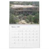 西へ行け！ カレンダー (2月 2027)