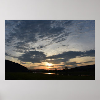 西を向いて ポスター