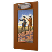 西を探検しているルイスおよびクラーク クリップボード (左)