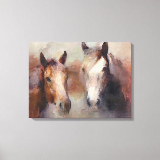 西を焼き付ける キャンバスプリント (正面)