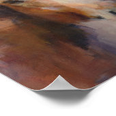 西を焼き付ける ポスター (角)