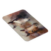 西を焼き付ける マグネット (右側)