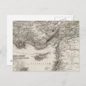 西アジアとシリア ポストカード (正面/裏面)