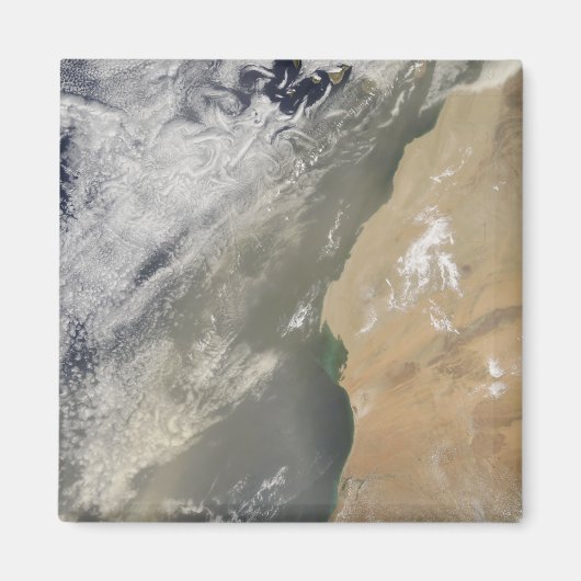 西アフリカの塵嵐 マグネット (正面)