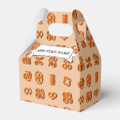 西アフリカのAdinkraシンボル名前をカスタムする フェイバーボックス (裏面サイド)