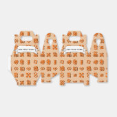 西アフリカのAdinkraシンボル名前をカスタムする フェイバーボックス (折り畳みなし)