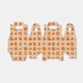 西アフリカのAdinkraシンボル フェイバーボックス (折り畳みなし)