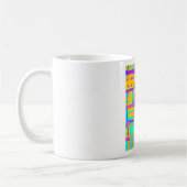 西アフリカインスパイアのイースターバスケット&エッグアート コーヒーマグカップ (左)