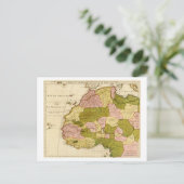 西アフリカパノラママップ西アフリカ3 ポストカード (スタンド正面)