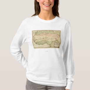 西アフリカパノラママップ西アフリカ Tシャツ