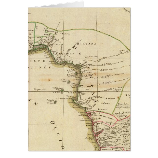 西アフリカマップ (正面)