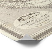 西アフリカマップ ポスター (角)