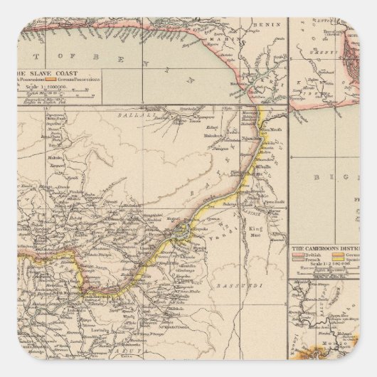 西アフリカ2 スクエアシール (正面)