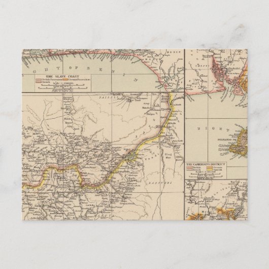 西アフリカ2 ポストカード (正面)