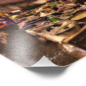 西アフリカ・ギニア屋内市場共和国 フォトプリント            (角)