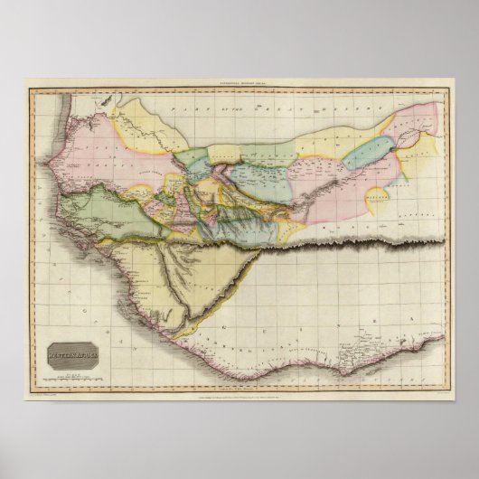 西アフリカ ポスター (正面)