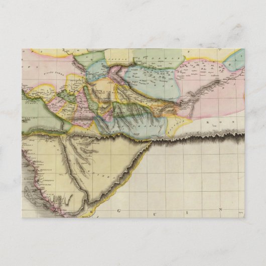 西アフリカ ポストカード (正面)