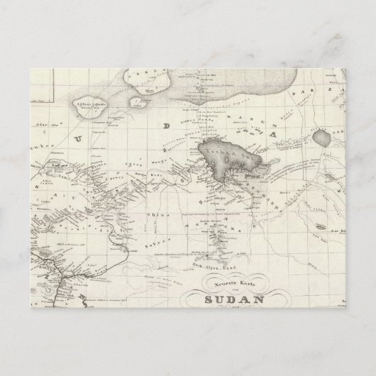 西アフリカ ポストカード (正面)