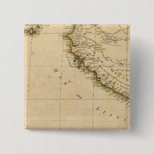 西アフリカ 缶バッジ (正面)