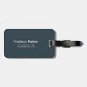 西アメリカ国旗 ラゲッジタグ (裏面横)