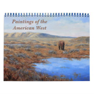 西アメリカ暦の絵画 カレンダー