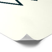 西イエローストーンMTヴィンテージウィンタースキーアート ポスター (角)