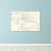 西インディの新しい一般図 キャンバスプリント (インサイチュ (ウッドフロア))