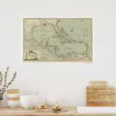 西インディ図 – 1774 ポスター (キッチン)