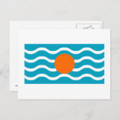 西インディ連盟国旗 ポストカード (正面/裏面)