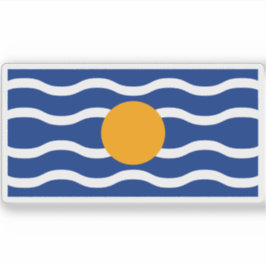 西インディ連盟国旗（1958年～1962年） シール