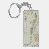 西インド諸島11 キーホルダー (正面左)