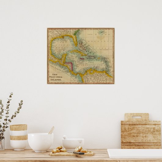 西インド諸島2 ポスター (キッチン)