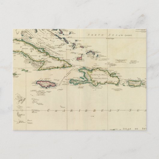 西インド諸島2 ポストカード (正面)